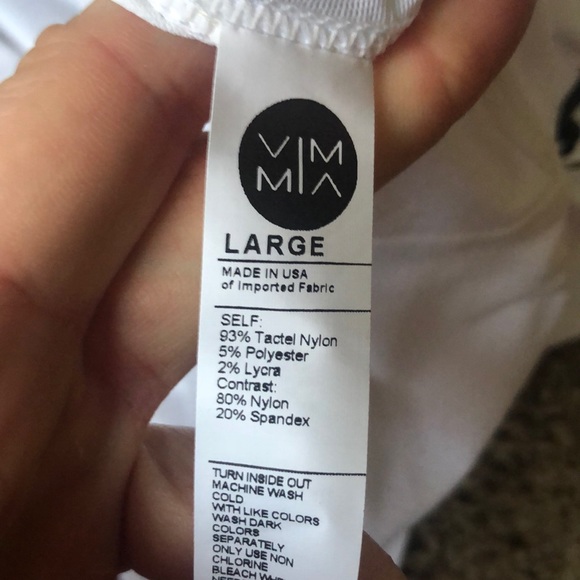 (Vimmia) energy white workout tank - Picture 4 of 5